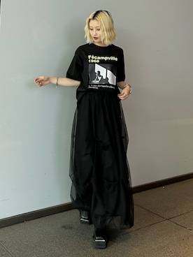 「Lui's」｜mi-さん（レディース・156cm）の春コーディネート