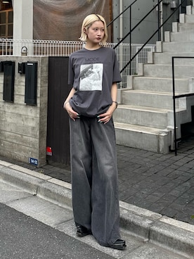 「Lui's（ルイス）のアイテム」を使った、mi-さん（レディース・156cm）の夏コーディネート