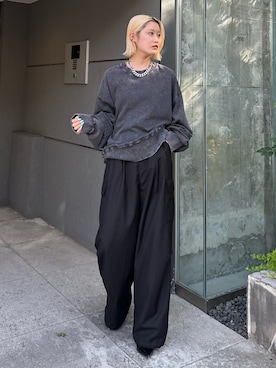「アイテム（アクセサリー）」を使った、mi-さん（レディース・156cm）の夏コーディネート