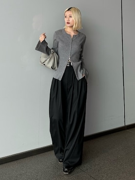 「Lui's（ルイス）のアイテム（バッグ）」を使った、mi-さん（レディース・156cm）の春コーディネート