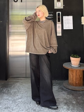 「アイテム（アクセサリー）」を使った、mi-さん（レディース・156cm）の夏コーディネート