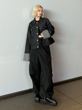 mi-さん（レディース・156cm）の冬コーディネート