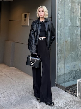 mi-さん（レディース・156cm）の冬コーディネート