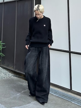 「ニットコーデ」｜mi-さん（レディース・156cm）の秋コーディネート