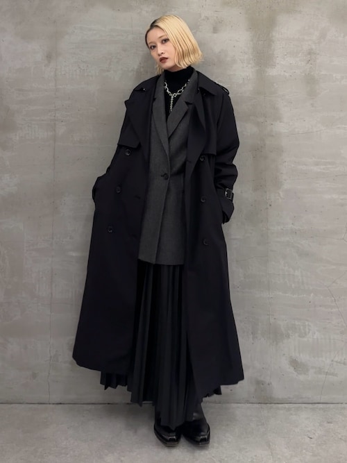 セール】ヘリンボーン後ろベルトジャケット（テーラードジャケット