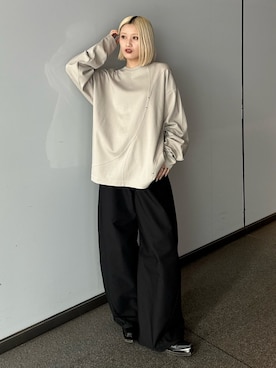 mi-さん（レディース・156cm）の冬コーディネート