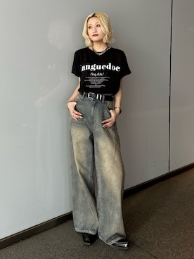 「Lui's（ルイス）のアイテム」を使った、mi-さん（レディース・156cm）の春コーディネート