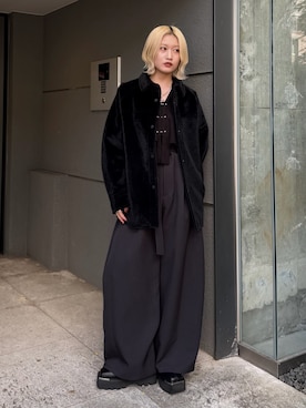 「Lui's（ルイス）のアイテム」を使った、mi-さん（レディース・156cm）の秋コーディネート