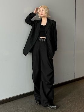 「Lui's（ルイス）のアイテム（ジャケット/アウター）」を使った、mi-さん（レディース・156cm）の春コーディネート