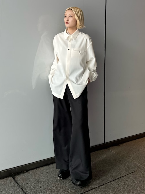 CULLNI クルニ　シャツ CULLNI（クルニ） シャツ CULLNI for DAKS LONDON Front Zip Shirt