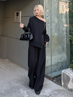 mi-さん（レディース・156cm）の冬コーディネート