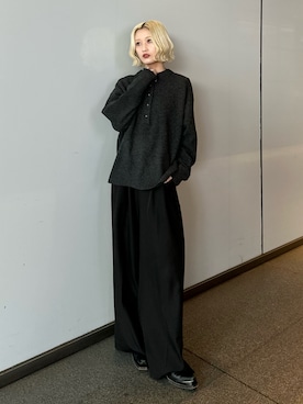 mi-さん（レディース・156cm）の冬コーディネート