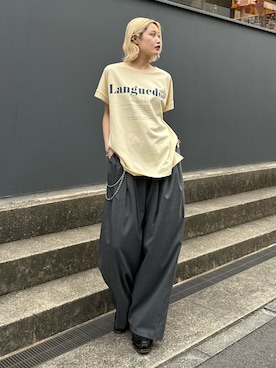 「Lui's（ルイス）のアイテム（財布/小物）」を使った、mi-さん（レディース・156cm）の春コーディネート