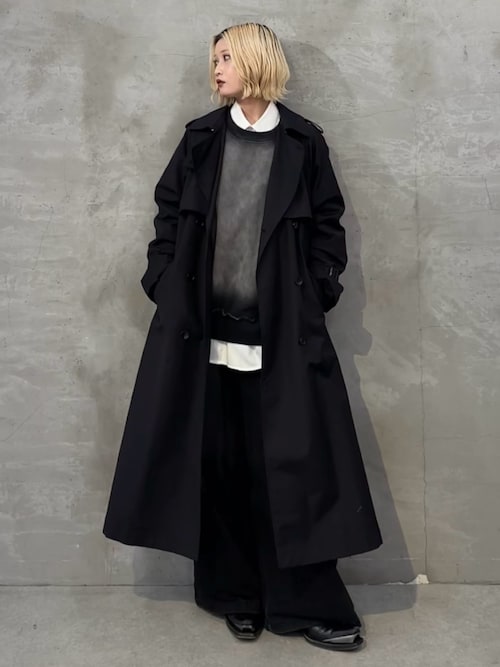 mi-企画】ロングトレンチコート（トレンチコート）｜Lui's（ルイス）の