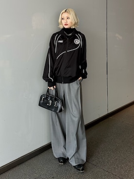 mi-さん（レディース・156cm）の冬コーディネート