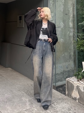 mi-さん（レディース・156cm）の春コーディネート