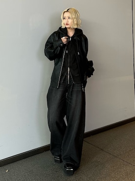 mi-さん(レディース・156cm)の冬コーディネート