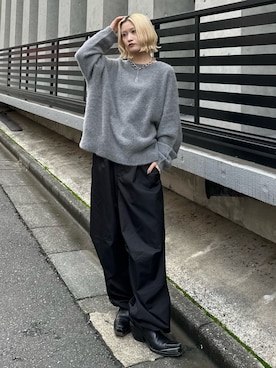 mi-さん（レディース・156cm）の秋コーディネート