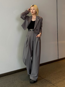 「Lui's（ルイス）のアイテム」を使った、mi-さん（レディース・156cm）の夏コーディネート