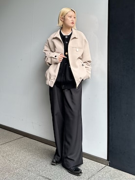 「CULLNI（クルニ）のアイテム」を使った、mi-さん（レディース・156cm）の夏コーディネート