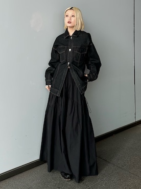mi-さん（レディース・156cm）の冬コーディネート