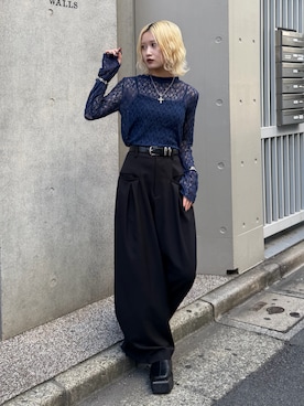 「Lui's（ルイス）のアイテム」を使った、mi-さん（レディース・156cm）の夏コーディネート