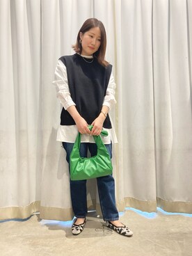 「セットアイテム」｜「アイテム（アンサンブル）」を使った、07ayumnさん（レディース・158cm）の冬コーディネート