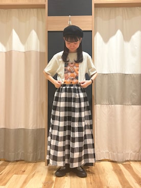 「サマンサモスモス」｜かーびぃさん（レディース・157cm）の春コーディネート