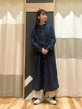 かーびぃさん（レディース・157cm）の冬コーディネート