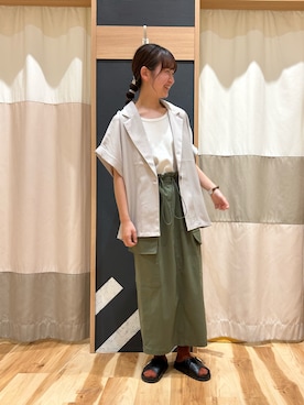 かーびぃさん（レディース・157cm）の夏コーディネート