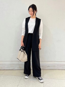 TOMOMIさん(レディース・165cm)の春コーディネート