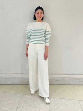 「デイリーカジュアル」｜「アイテム（その他）」を使った、TOMOMIさん（レディース・165cm）の春コーディネート