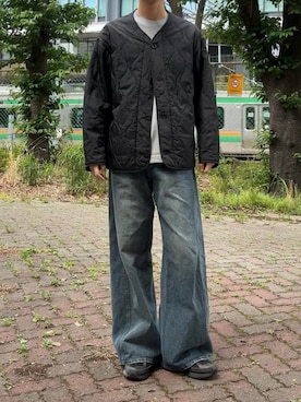「キルティング」｜もみさん（メンズ・176cm）の春コーディネート