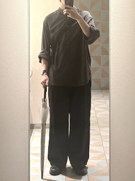 「Adoon plain（アドーンプレーン）のアイテム」を使った、もみさん（メンズ・176cm）の夏コーディネート