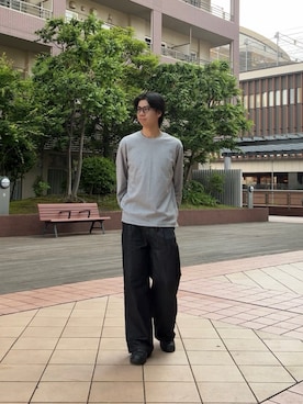 もみさん(メンズ・176cm)の春コーディネート
