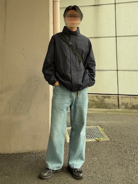 「アイテム（ボディバッグ/ウエストポーチ）」を使った、もみさん（メンズ・176cm）の秋コーディネート