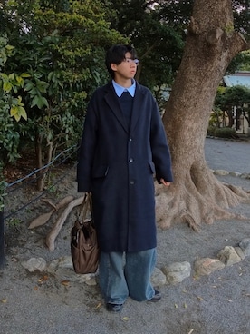 もみさん（メンズ・176cm）の冬コーディネート