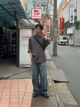 もみさん(メンズ・176cm)の夏コーディネート