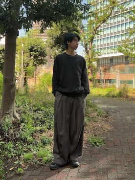 もみさん（メンズ・176cm）の春コーディネート