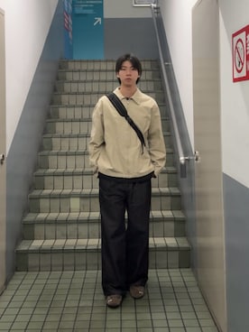 「リジットデニム」｜もみさん（メンズ・176cm）の春コーディネート