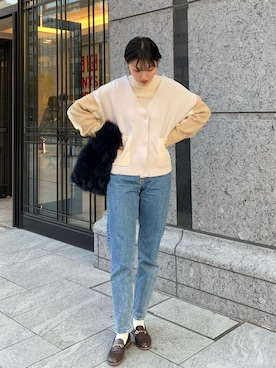 MOUSSY(マウジー)の「HW CHEMICAL WASH TAPERED(デニムパンツ MOUSSY(マウジー)の「HW CHEMICAL WASH TAPERED(デニムパンツ