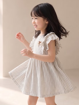 「aimoha（アイモハ）のアイテム」を使った、aimoha-kids-さん（キッズ・100cm）の夏コーディネート