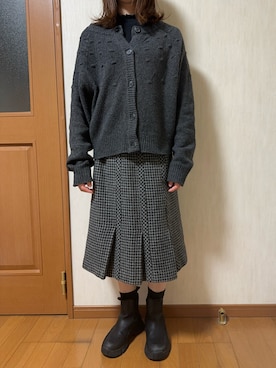「SHAKA（シャカ）のアイテム」を使った、aikaさん（レディース・157cm）の冬コーディネート