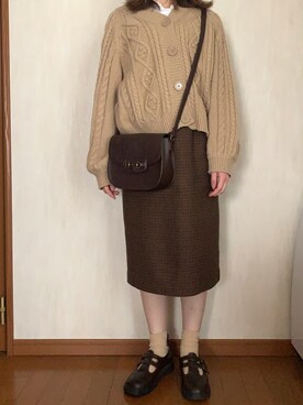 aikaさん（レディース・157cm）の冬コーディネート