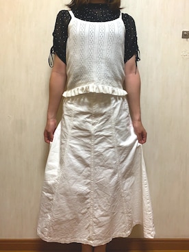 「chico_（チコ）のアイテム」を使った、aikaさん（レディース・157cm）の夏コーディネート