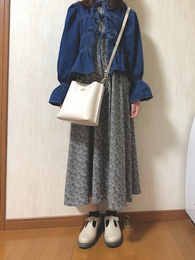 「花見コーデ」｜aikaさん（レディース・157cm）の春コーディネート