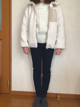 aikaさん（レディース・157cm）の冬コーディネート