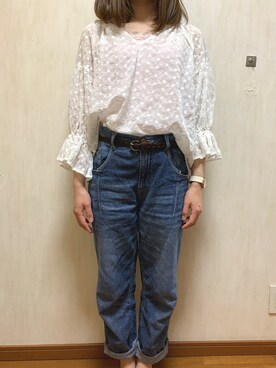 「nattito（ナティート）のアイテム」を使った、aikaさん（レディース・157cm）の夏コーディネート