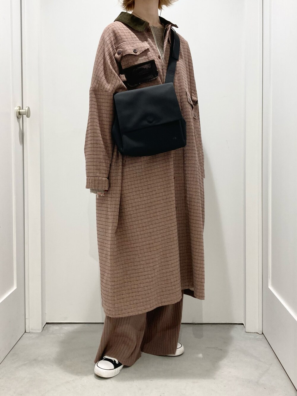 F/CE. （エフシーイー）の「F/CE. CHECK HUNTING LONG COAT / エフシー