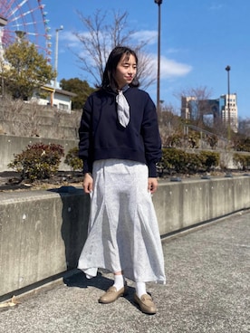 　AMIさん（レディース・158cm）の春コーディネート